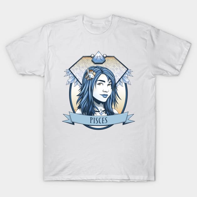 Pisces T-Shirt by redappletees